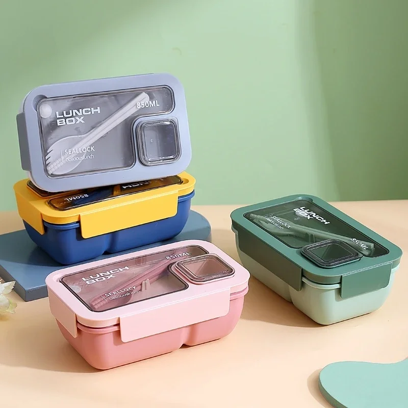 Meal Prep Tupperware - 1 Stück Lunchbox, tragbare Lunchtaschen für