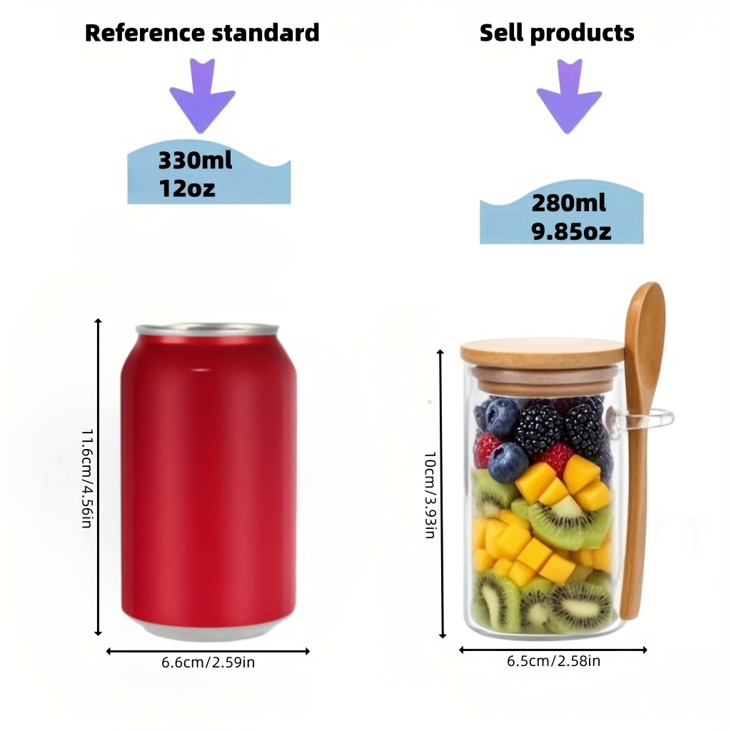4/8/12 Stück, Haferflocken-Frü – Meal Prep Oatmeal Jars Bewertung und Preis
