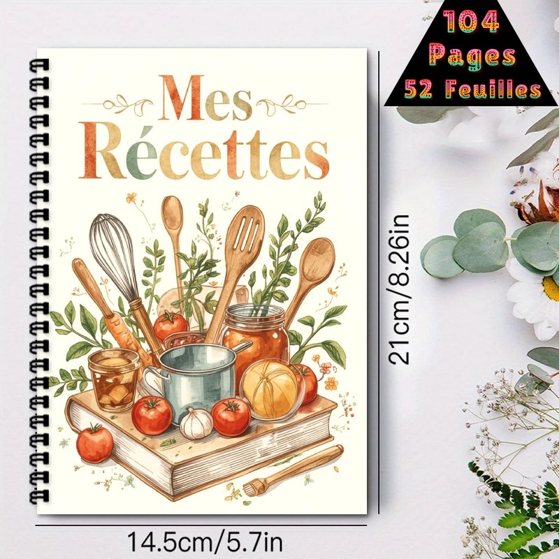A5 Französisches Rezeptnotizbu – Meal Prep Book Bewertung und Preis