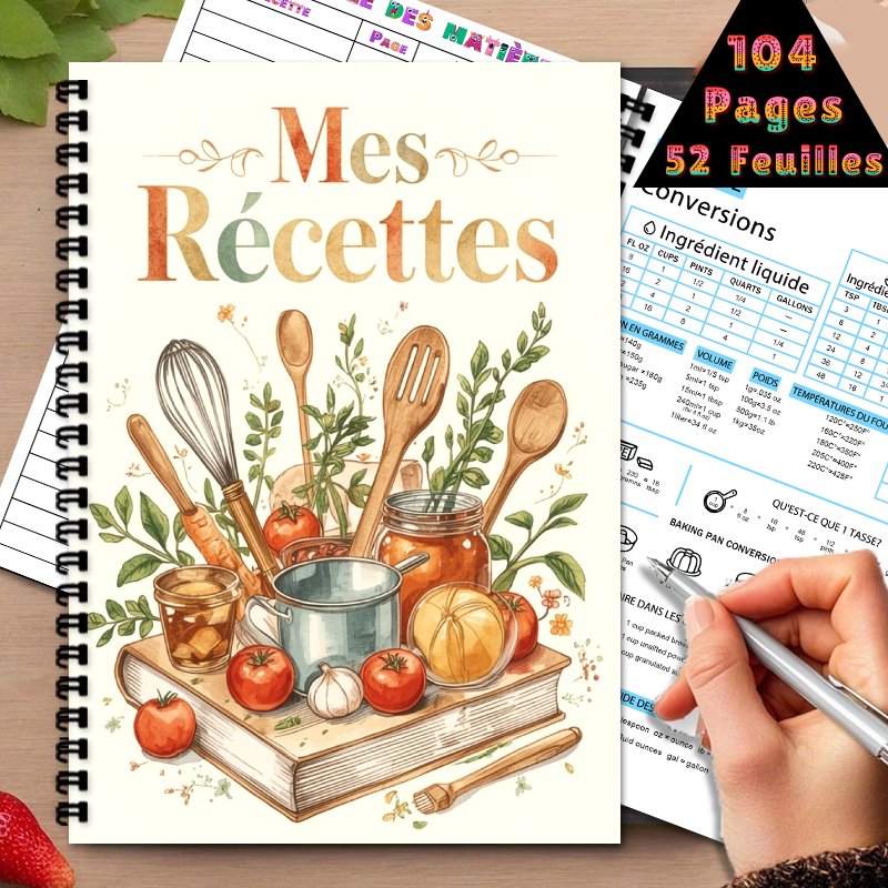 A5 Französisches Rezeptnotizbu – Meal Prep Book Bewertung und Preis