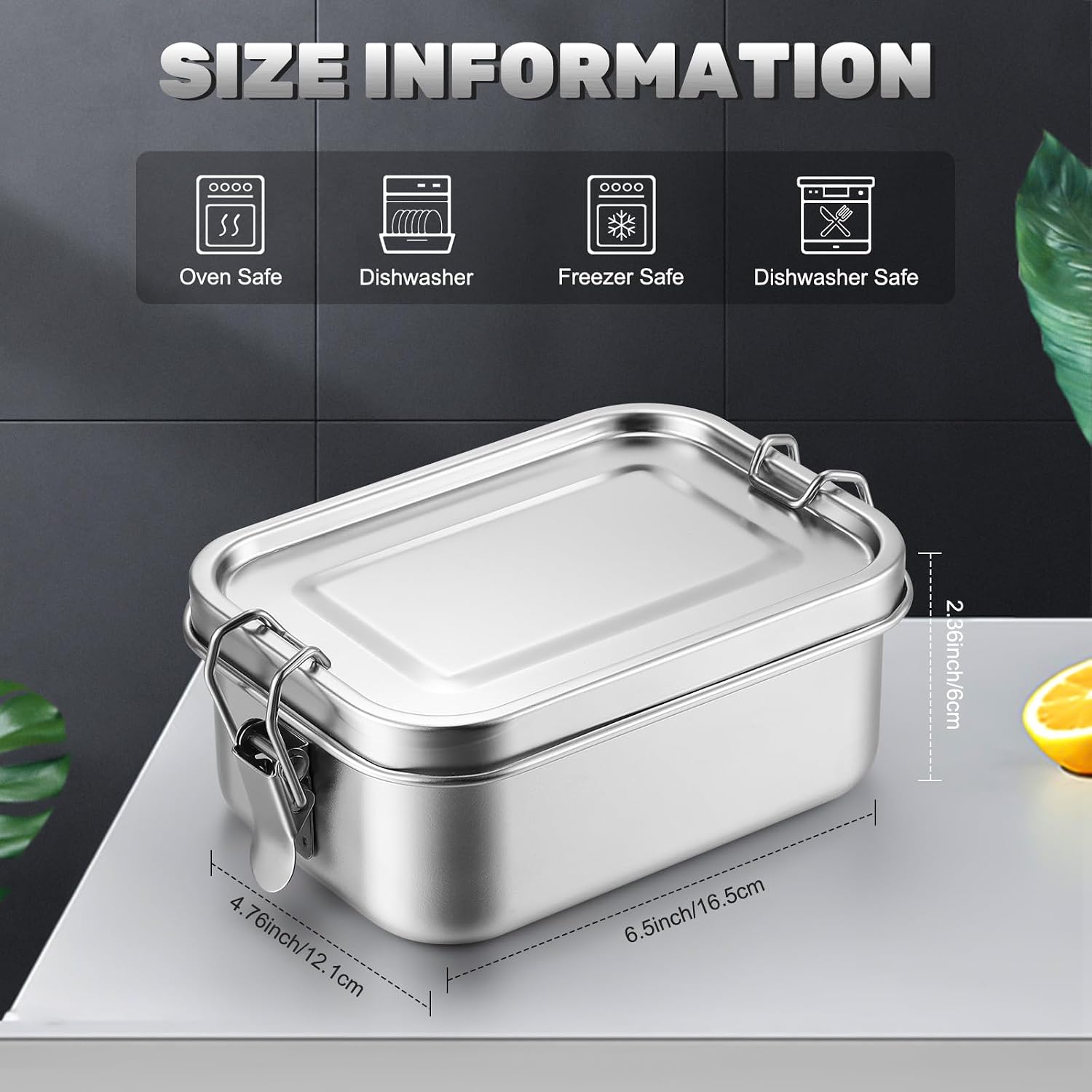 Edelstahl-Lebensmittelbehälter – Meal Prep Organizer Bewertung und Preis