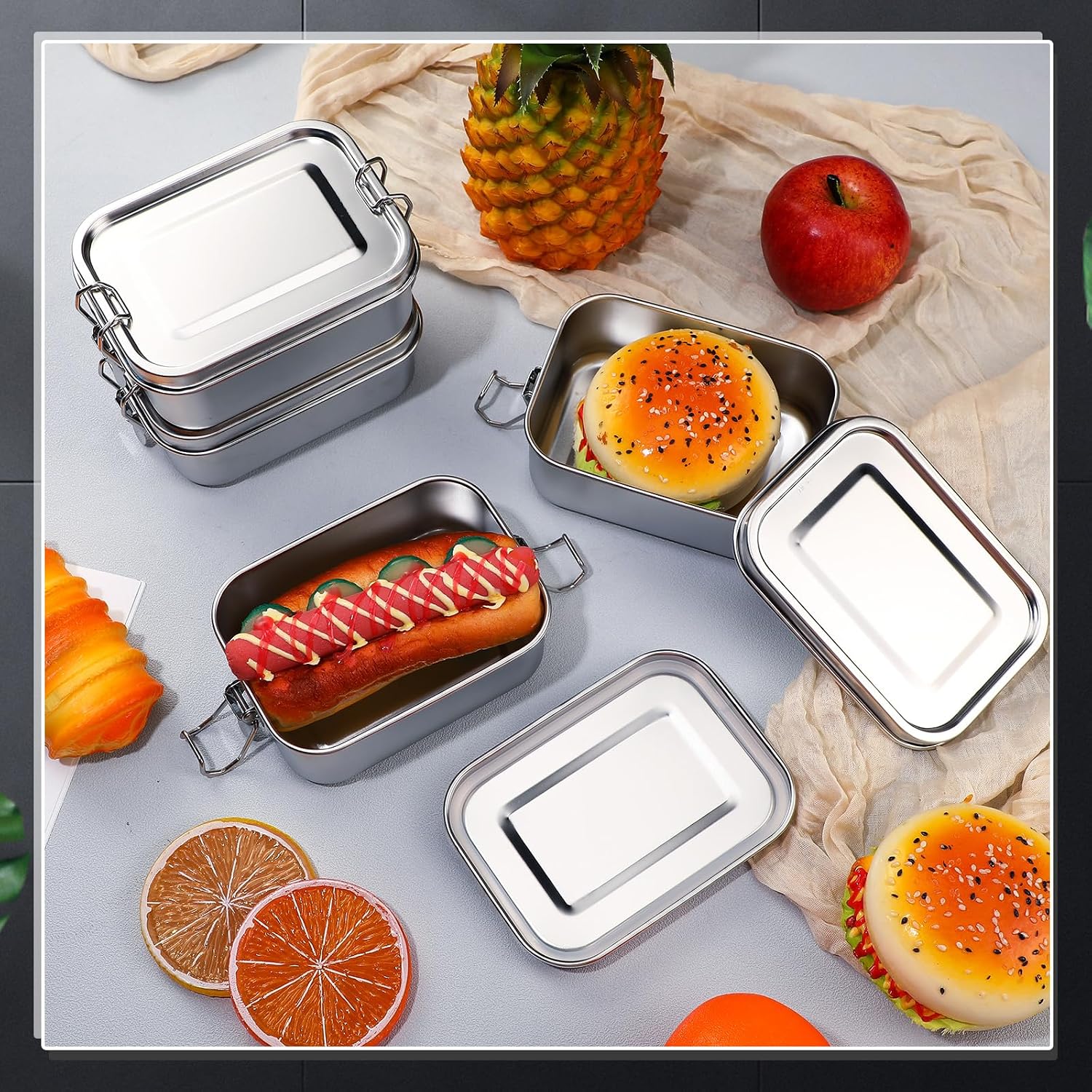 Edelstahl-Lebensmittelbehälter – Meal Prep Organizer Bewertung und Preis