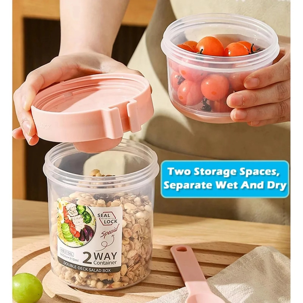 Tragbare Salat Tasse Frühstück – Meal Prep Oatmeal Jars Bewertung und Preis