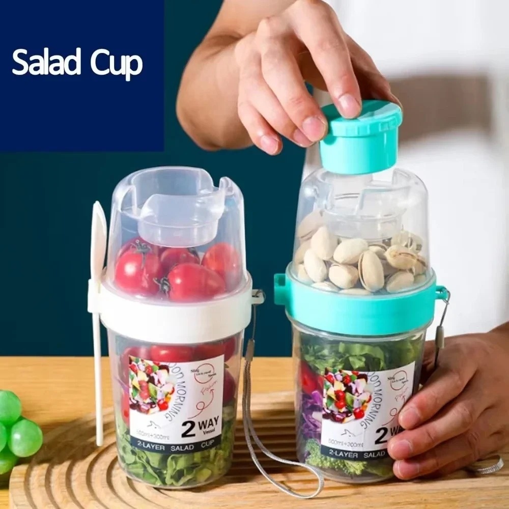 Tragbare Salat Tasse Frühstück – Meal Prep Oatmeal Jars Bewertung und Preis