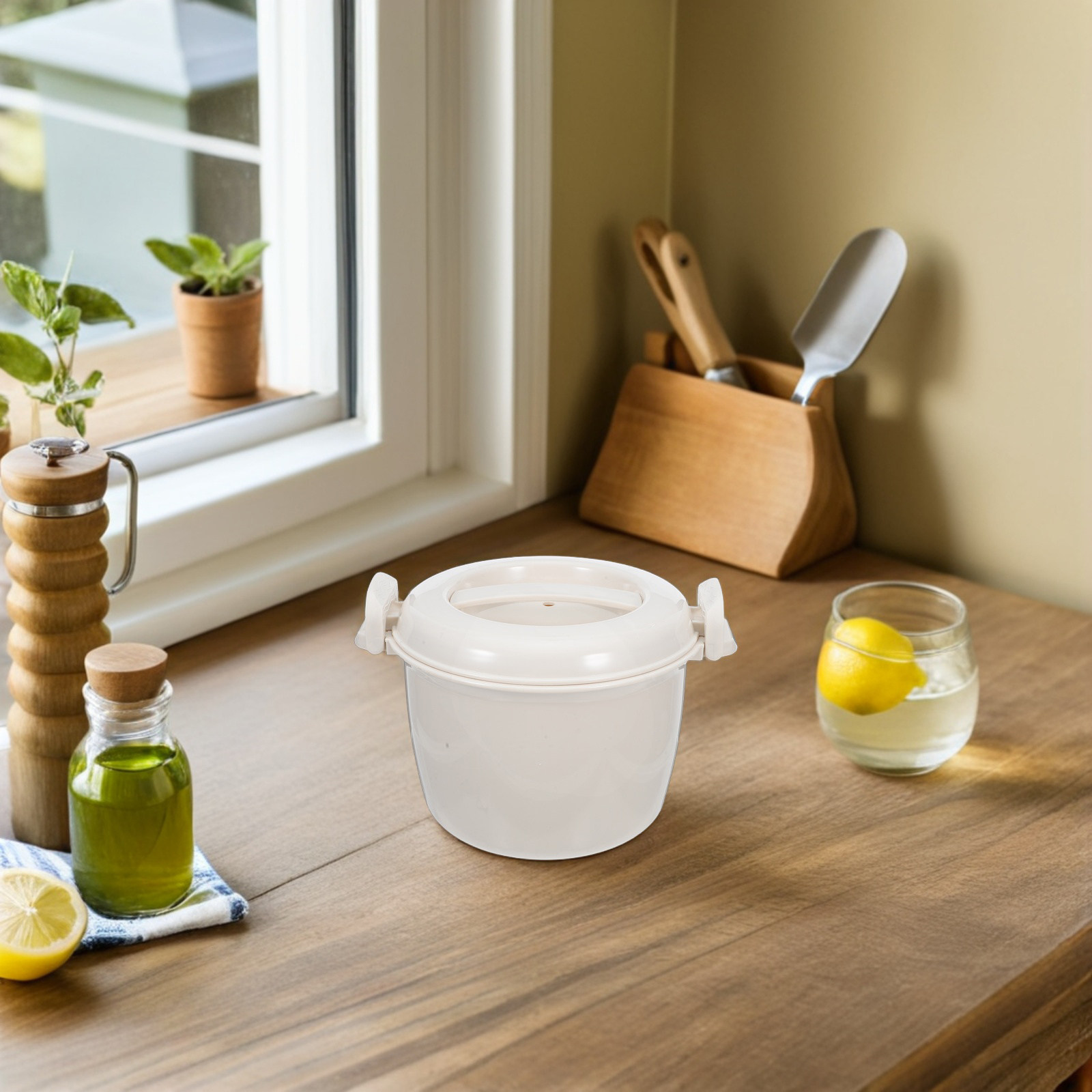 1800ml Mikrowellen-Reiskocher, – Meal Prep With Rice Bewertung und Preis