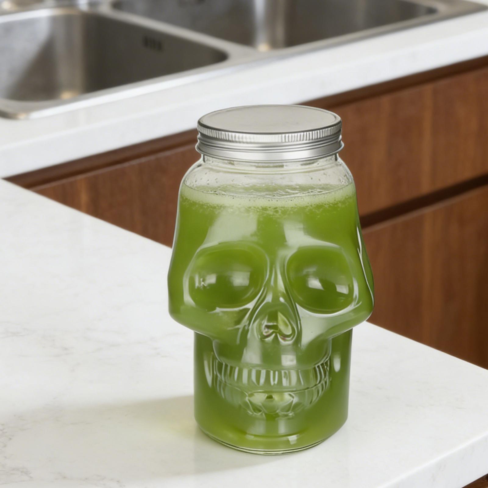 Transparente Totenkopf-Gläser  – Meal Prep Day Bewertung und Preis