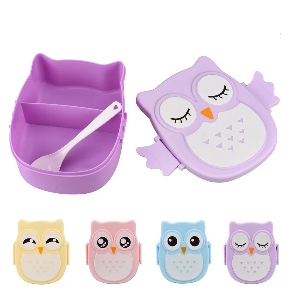 Tragbare Eule Lunch Box Cartoo – Meal Prep Tupperware Bewertung und Preis