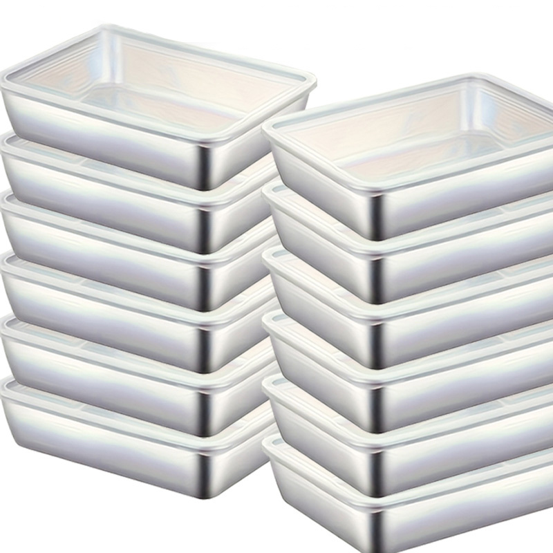 4-teiliges Edelstahl-Lebensmit – Meal Prep Organizer Bewertung und Preis
