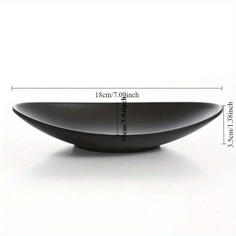 Ovales schwarzes Ringschale, S – Meal Prep Organizer Bewertung und Preis
