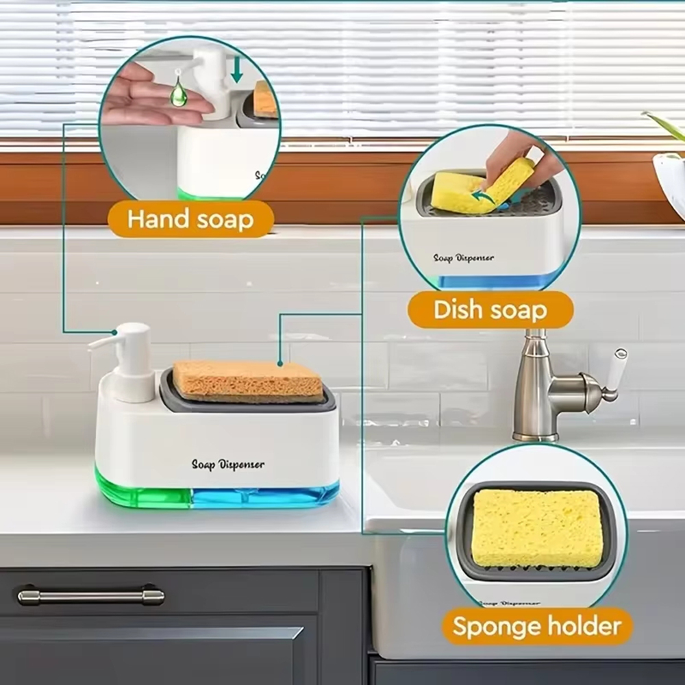 3-in-1-Hand- und Spülmittelspe – Meal Prep Organizer Bewertung und Preis