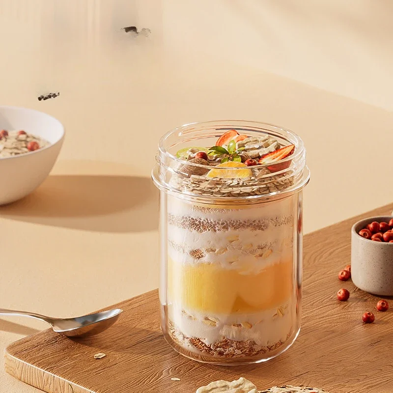 420ML Neue Frühstück Tassen Ha – Meal Prep Oatmeal Jars Bewertung und Preis