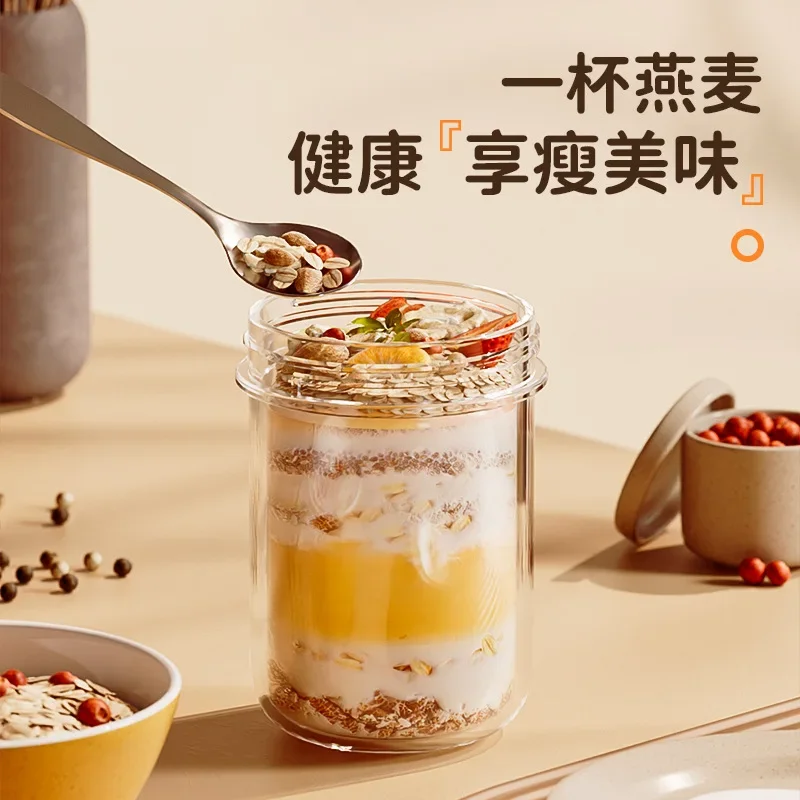 420ML Neue Frühstück Tassen Ha – Meal Prep Oatmeal Jars Bewertung und Preis