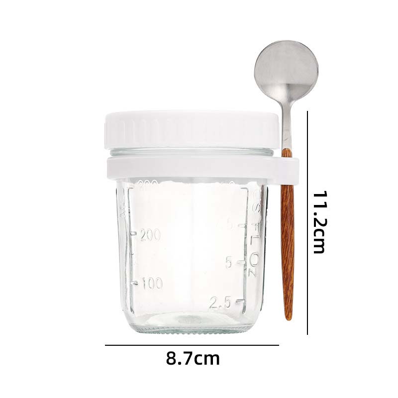 Overnight Haferbehälter mit De – Meal Prep Oatmeal Jars Bewertung und Preis