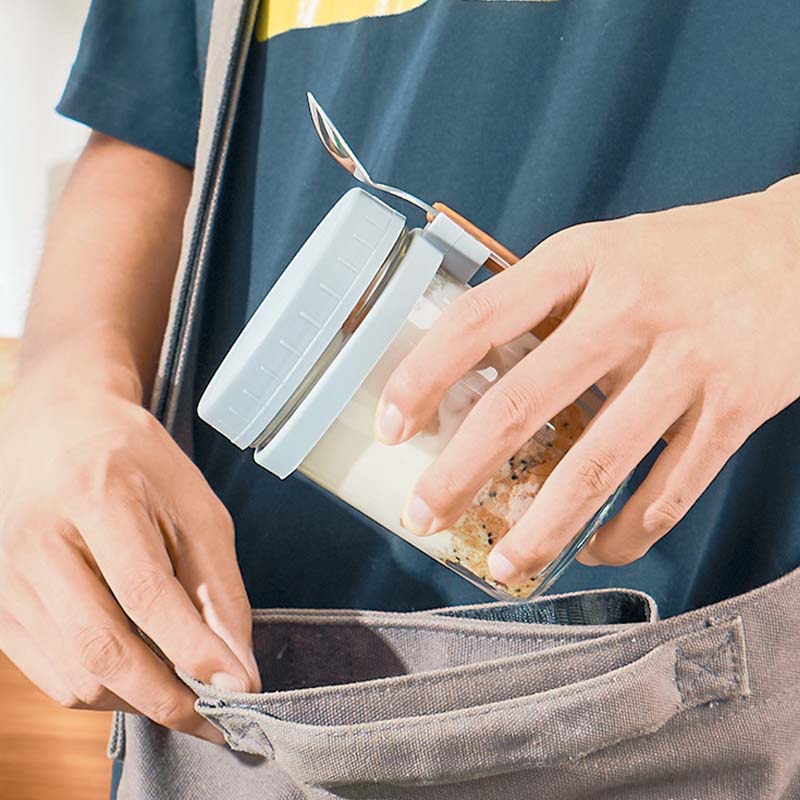 Overnight Haferbehälter mit De – Meal Prep Oatmeal Jars Bewertung und Preis