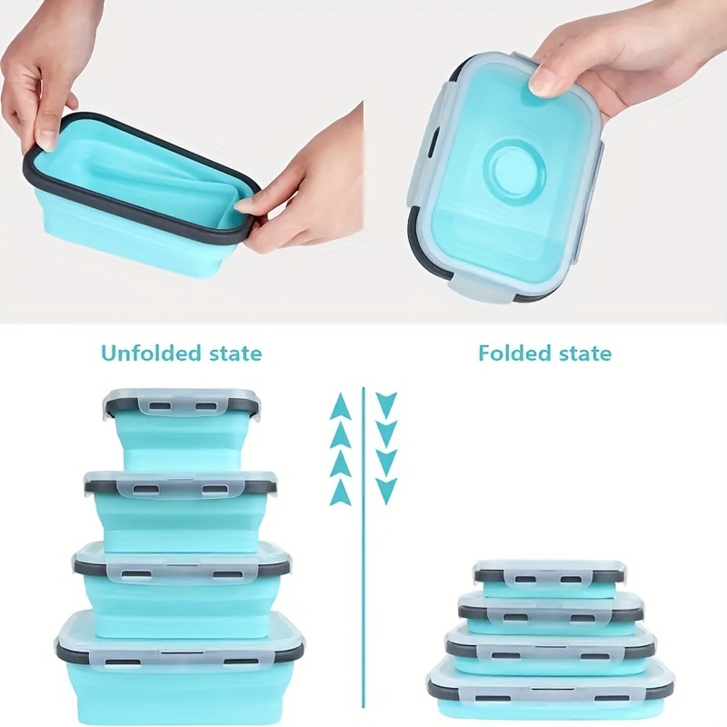 1/4 Stück zusammenklappbarer S – Meal Prep Tupperware Bewertung und Preis
