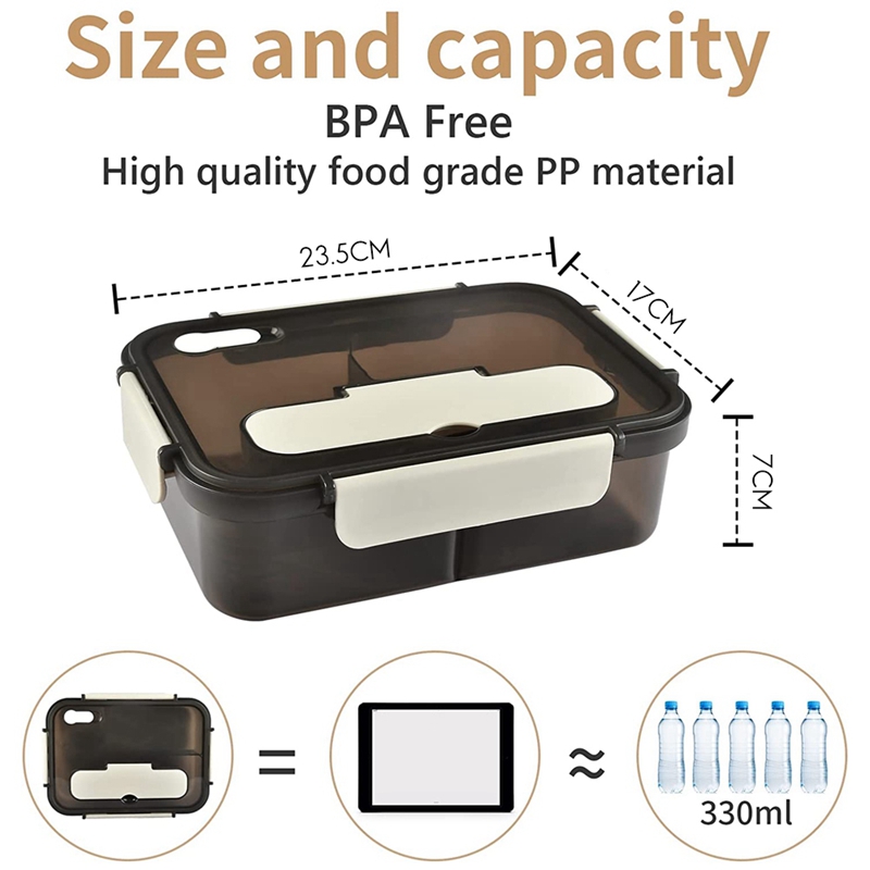 Mittagessen Box, 1500Ml Bento  – Meal Prep Tupperware Bewertung und Preis