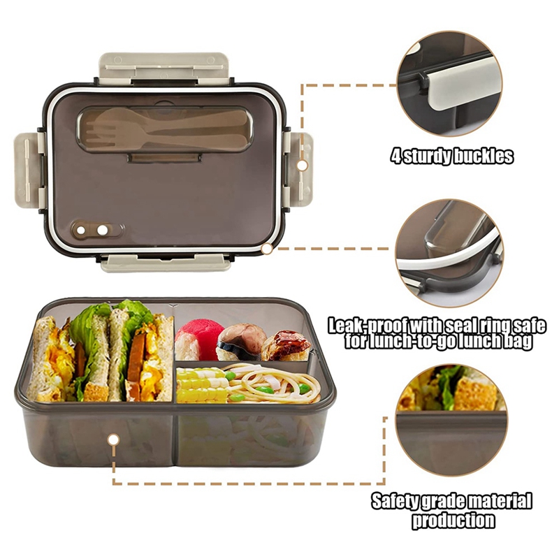 Mittagessen Box, 1500Ml Bento  – Meal Prep Tupperware Bewertung und Preis