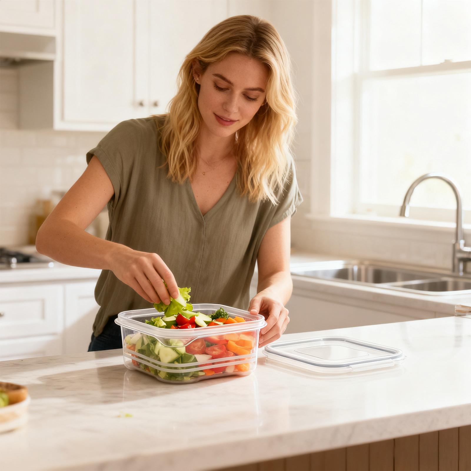 Kühlschrank-Aufbewahrung, tran – Meal Prep Organizer Bewertung und Preis